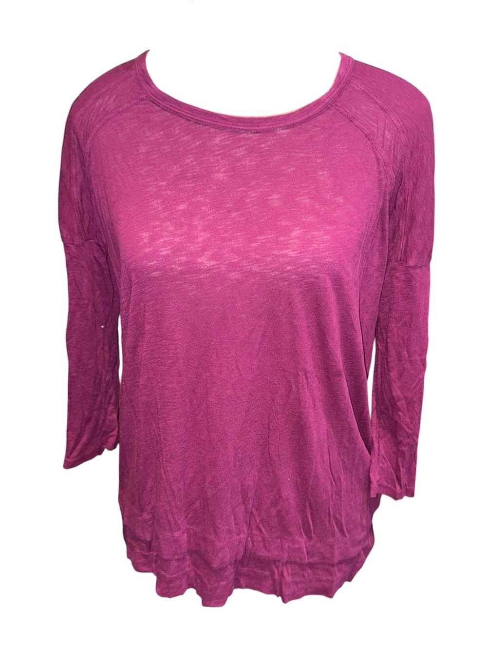 Slub knit top